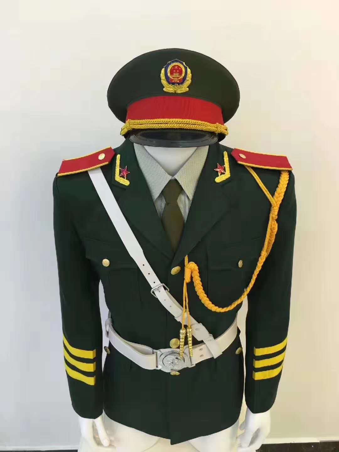 男士三局儀仗隊(duì)演出服裝