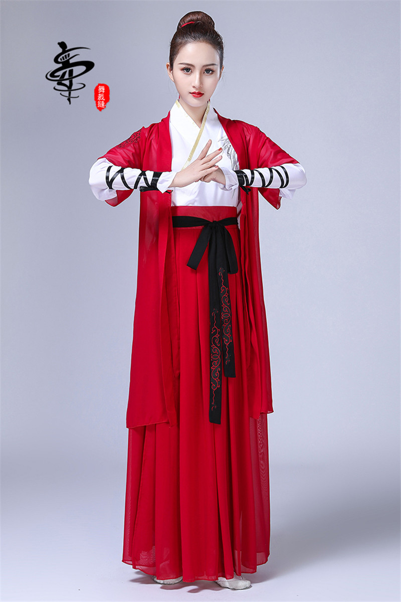 俠客女古典經典舞蹈服裝
